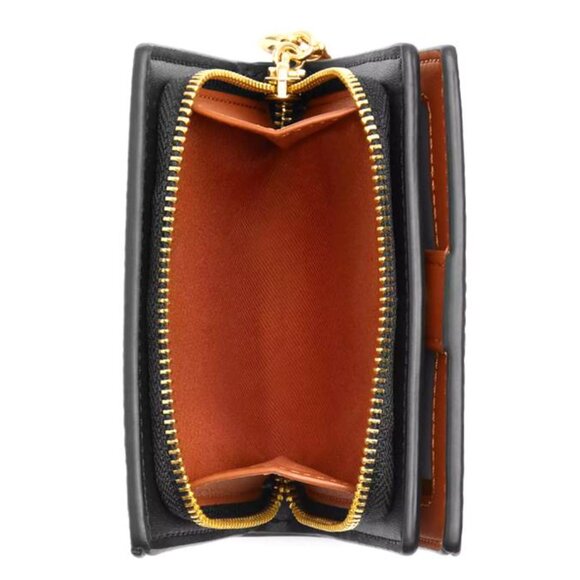 Cosmic Coach Snap Wallet In Signature Canvas With Rexy Dinosaur NWT - Picture 5 of 6